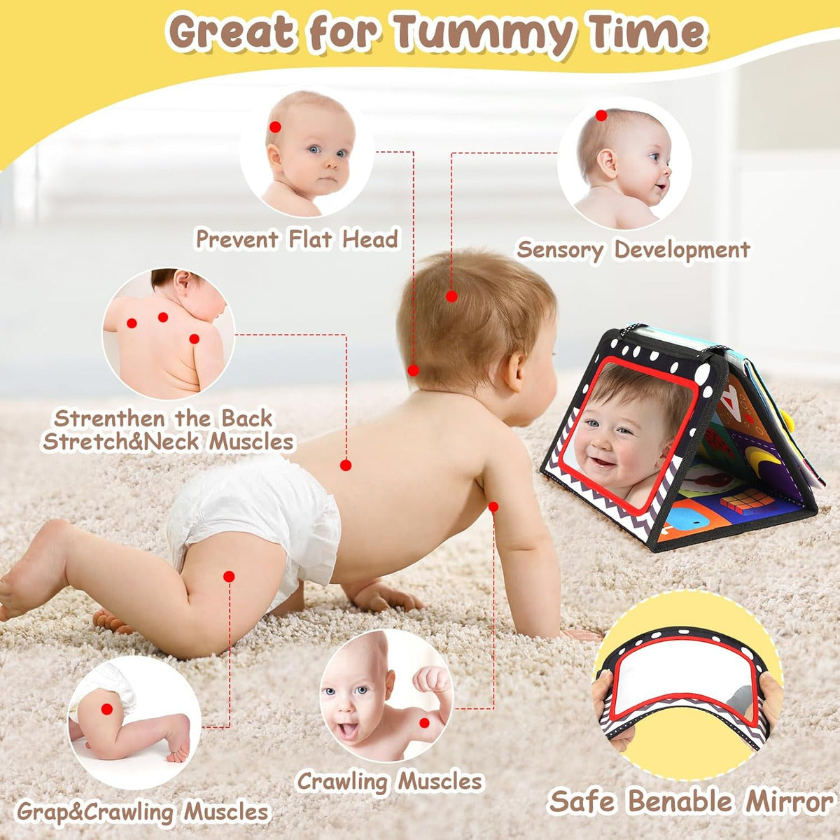 Urmywo Juego De Tiempo De Barriga - Juguetes De Alto Contras