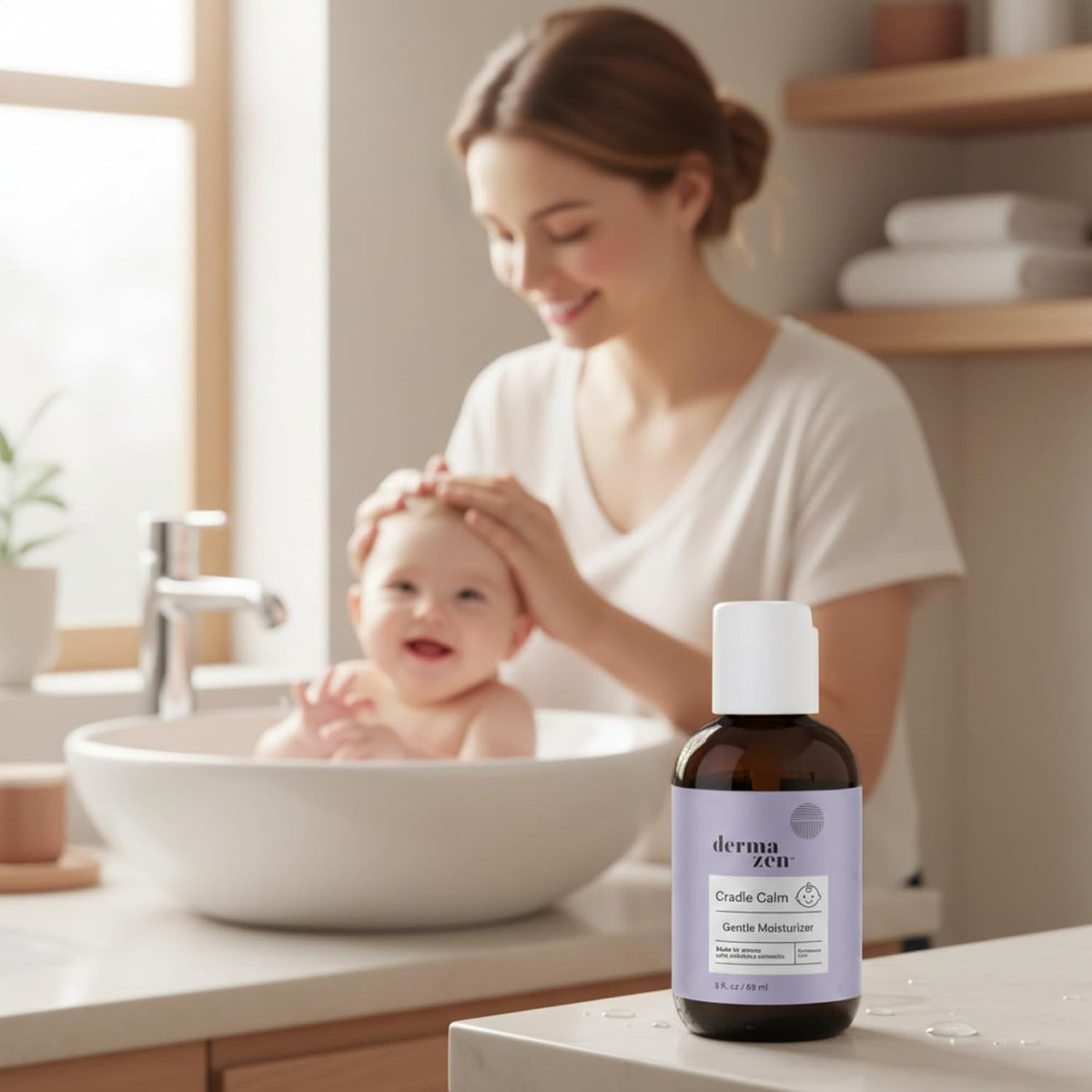 Dermazen Cradle Calm Holistic Cradle Cap Formula Crema Hidra
