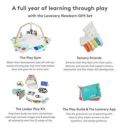 Lovevery, El Juego De Regalo Para Recién Nacido, Gimnasio De