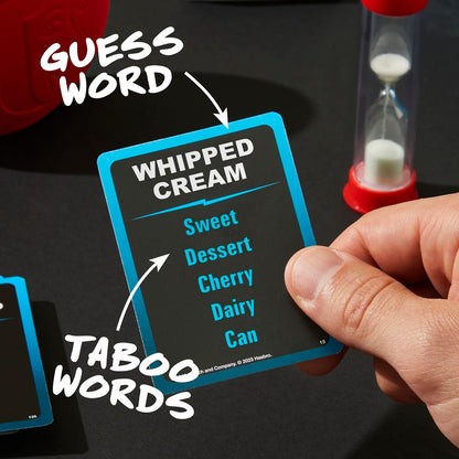 Hasbro Gaming Taboo - Juego De Mesa Sin Censura Solo Para Ad