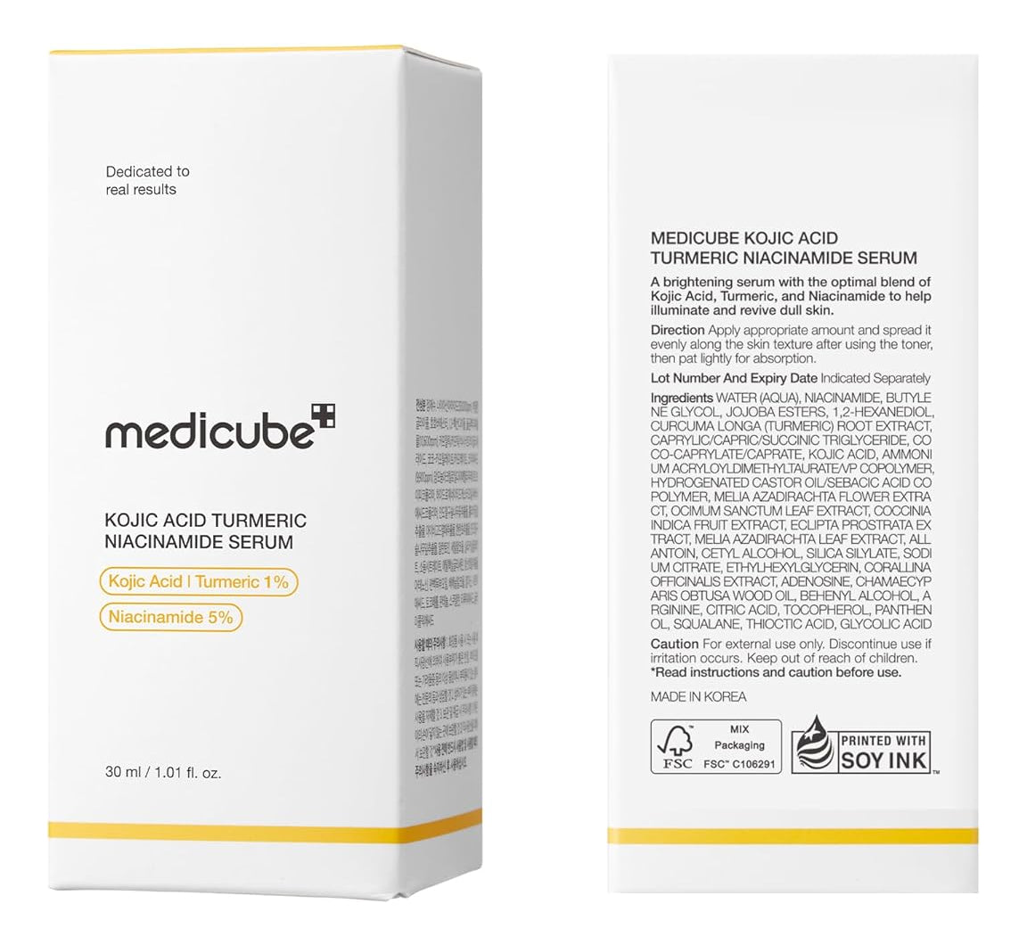 Medicube Suero De Cápsula Aclarante Y Equilibrante De Cúrcum