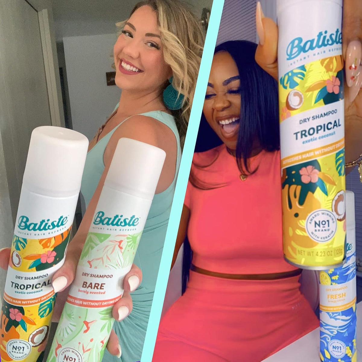 Batiste Champú Seco, Fragancia Original De Limpieza Clásica,