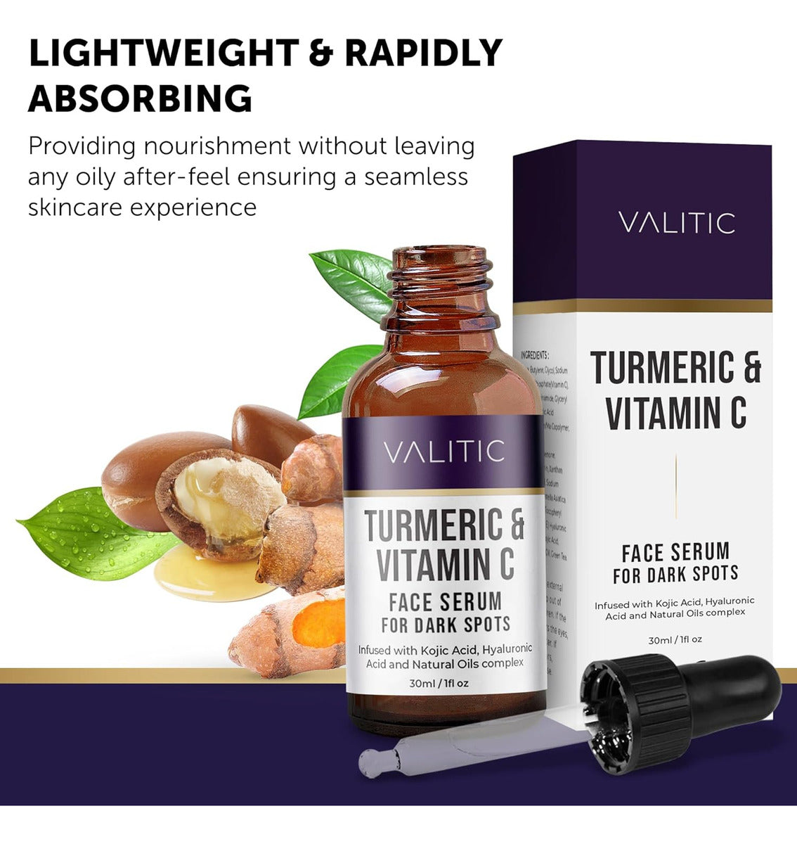 Valitic Suero De Vitamina C, Antienvejecimiento Y Removedor