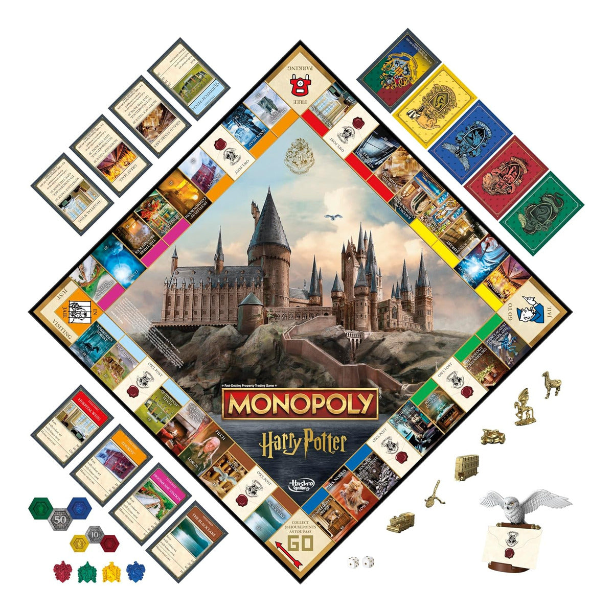 Hasbro Gaming Monopoly Harry Potter Edition - Juego De Mesa