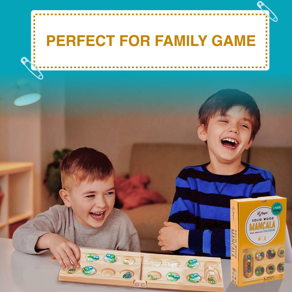 Juego De Mesa Mancala De Regal Games - Divertido Juego De Me