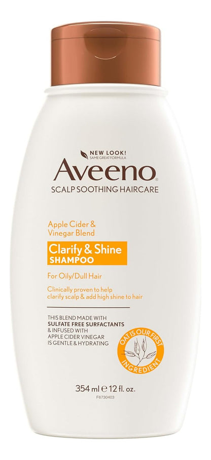 Champú Aclarante De Vinagre De Sidra De Manzana Aveeno, Me