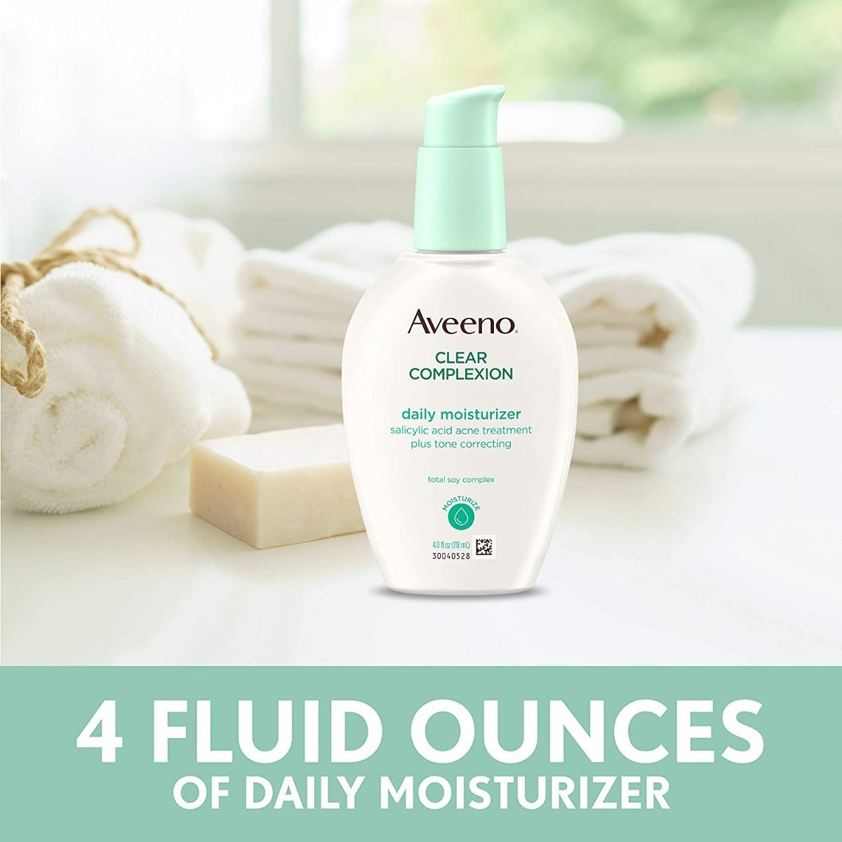 Aveeno Clear Complexion Combate Acné Facial Hidratante 118ml Todo Tipo De Piel