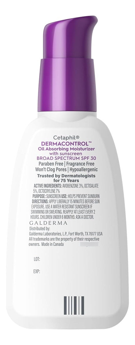 Cetaphilcrema Hidratante De Absorción De Aceite De Cetafil D