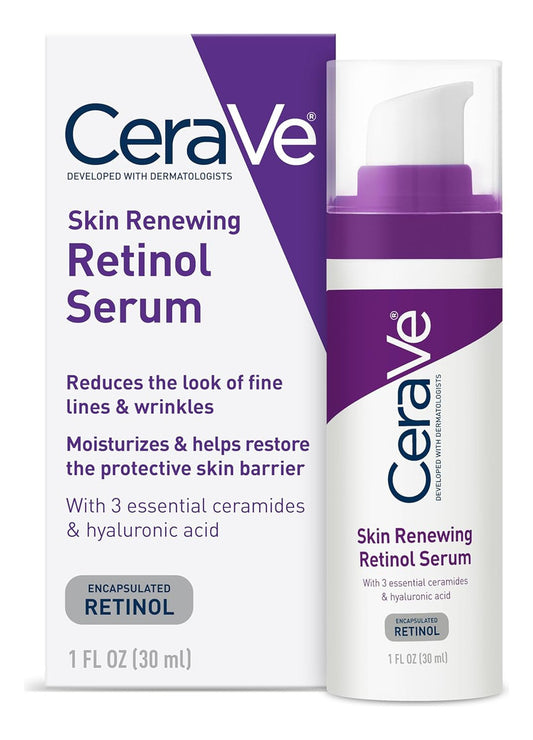 Cerave Suero De Retinol Antienvejecimiento Para Cara, Retino