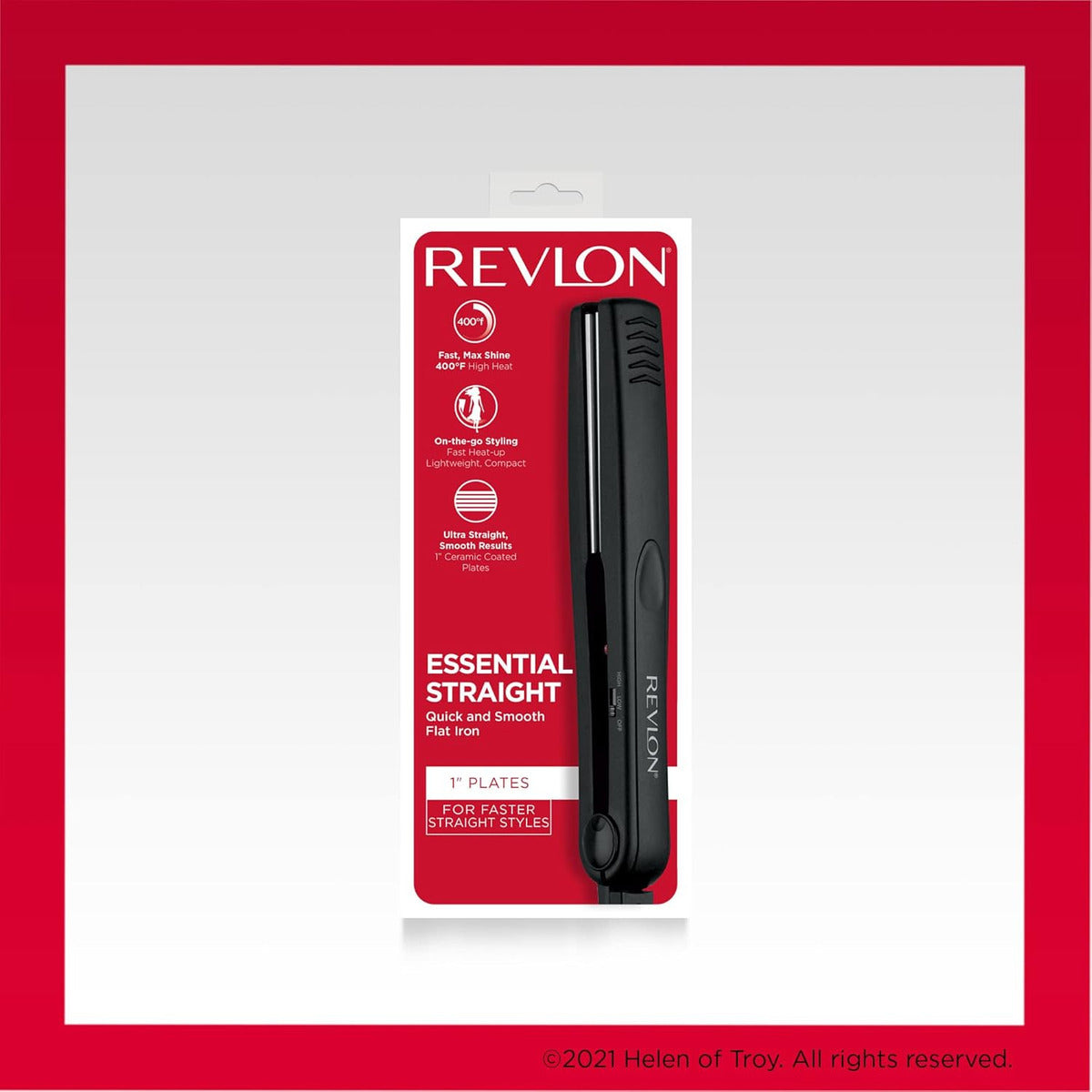 Plancha Para Cabello De Crámica De Tamaño Medio Revlon Rvst2