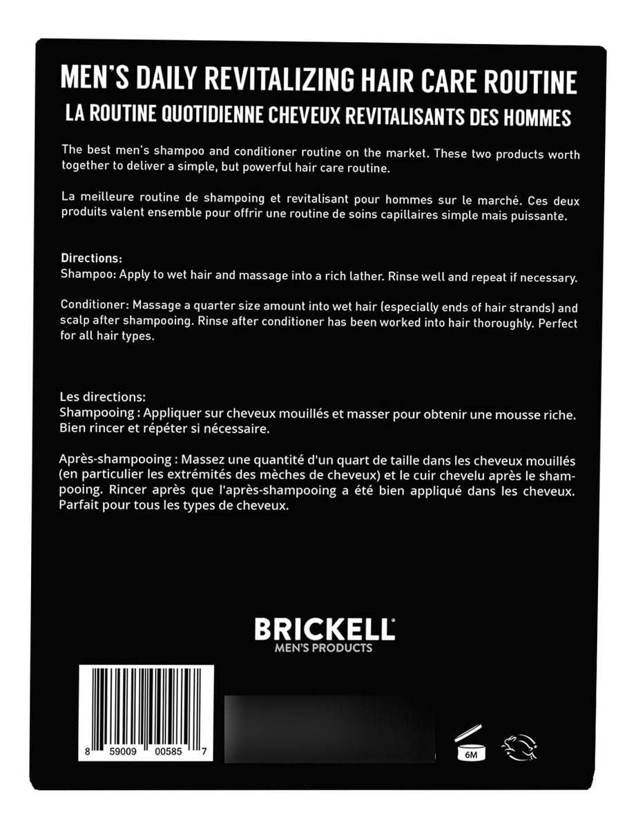 Brickell - Rutina Revitalizante Diaria Para El Cuidado Del C