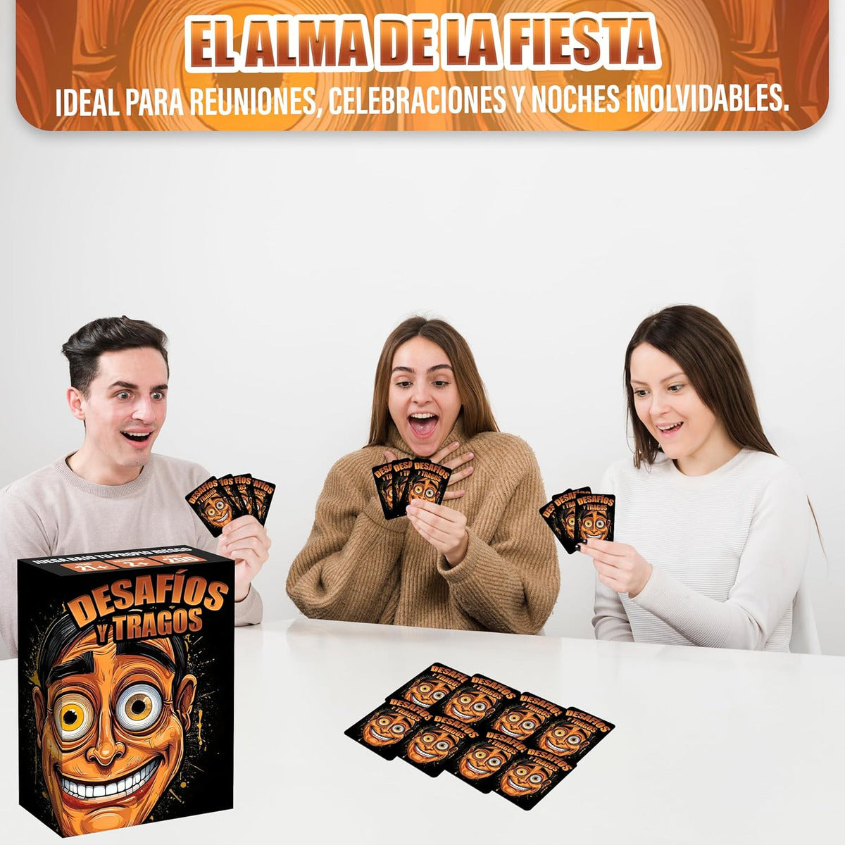 Desafíos Y Tragos  Juego De Cartas Para Adultos | Juegos De