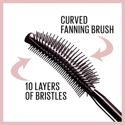 Maybelline Lash Sensational - Máscara Lavable, Alargadora Y