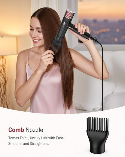 Secador De Pelo Iónico De Doble Voltaje Con Difusor  Secado