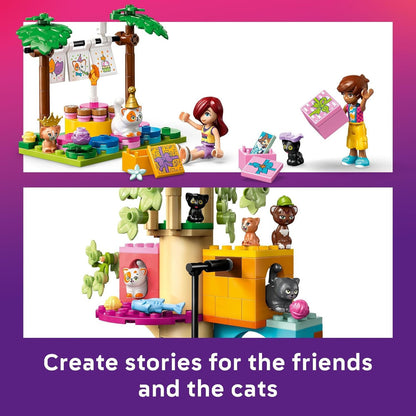 Lego Friends Cat - Juguete De Construcción De Casa De Árbol
