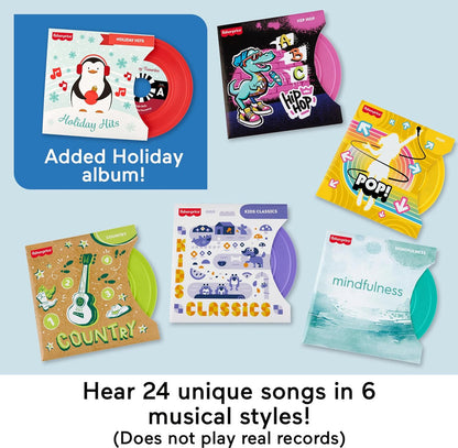 Fisher-price Juguete Musical De Lujo Rockin' Record Player C