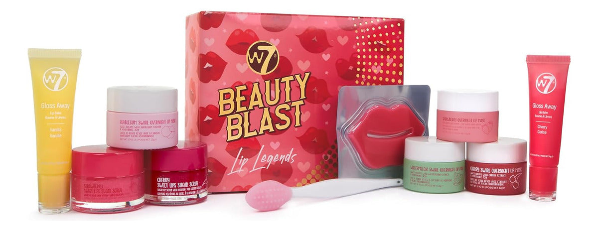 W7 Beauty Blast Lip Legends Sweet Dreams - Juego De Cuidado