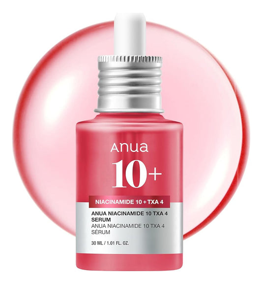 Anua Suero De Niacinamida 10 + Txa 4, Ácido Hialurónico, Áci