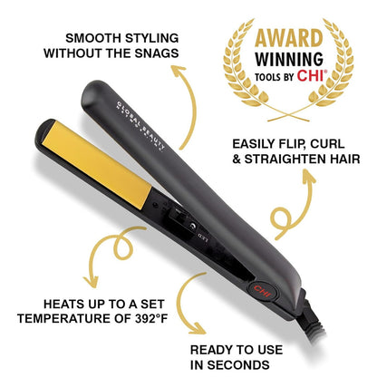 Chi Original Plancha Plana De 1 Para Alaciado De Cabello