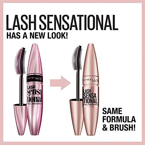 Maybelline Lash Sensational - Máscara Lavable, Alargadora Y