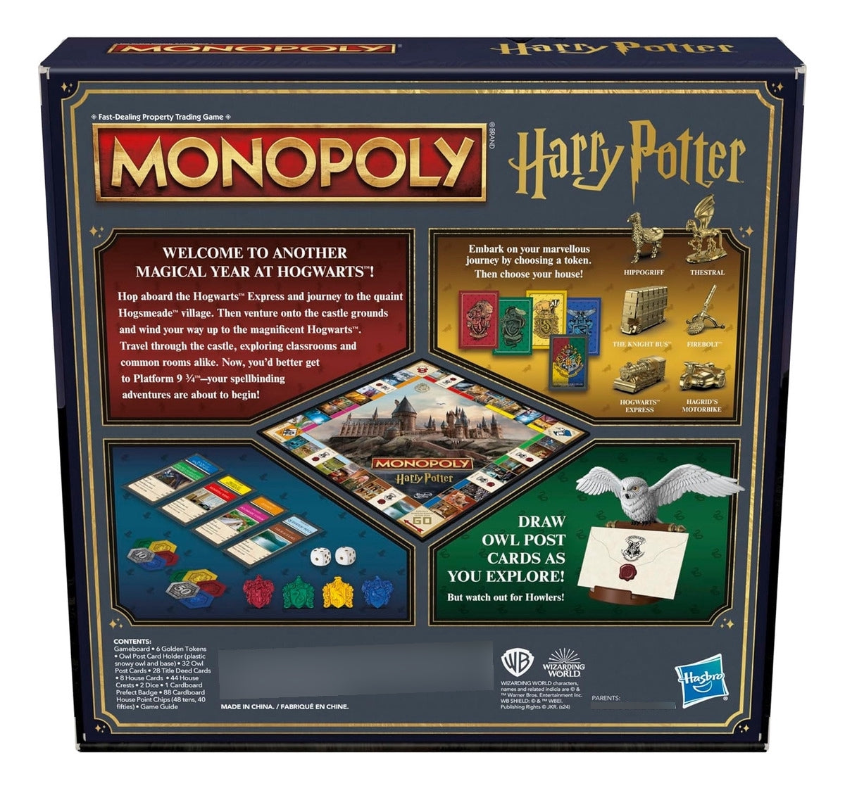 Hasbro Gaming Monopoly Harry Potter Edition - Juego De Mesa