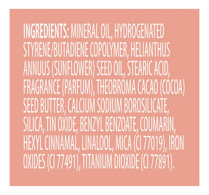 Vaseline Aceite Corporal Brillante Vanilla Cocoa Sunlit Glow Cacao