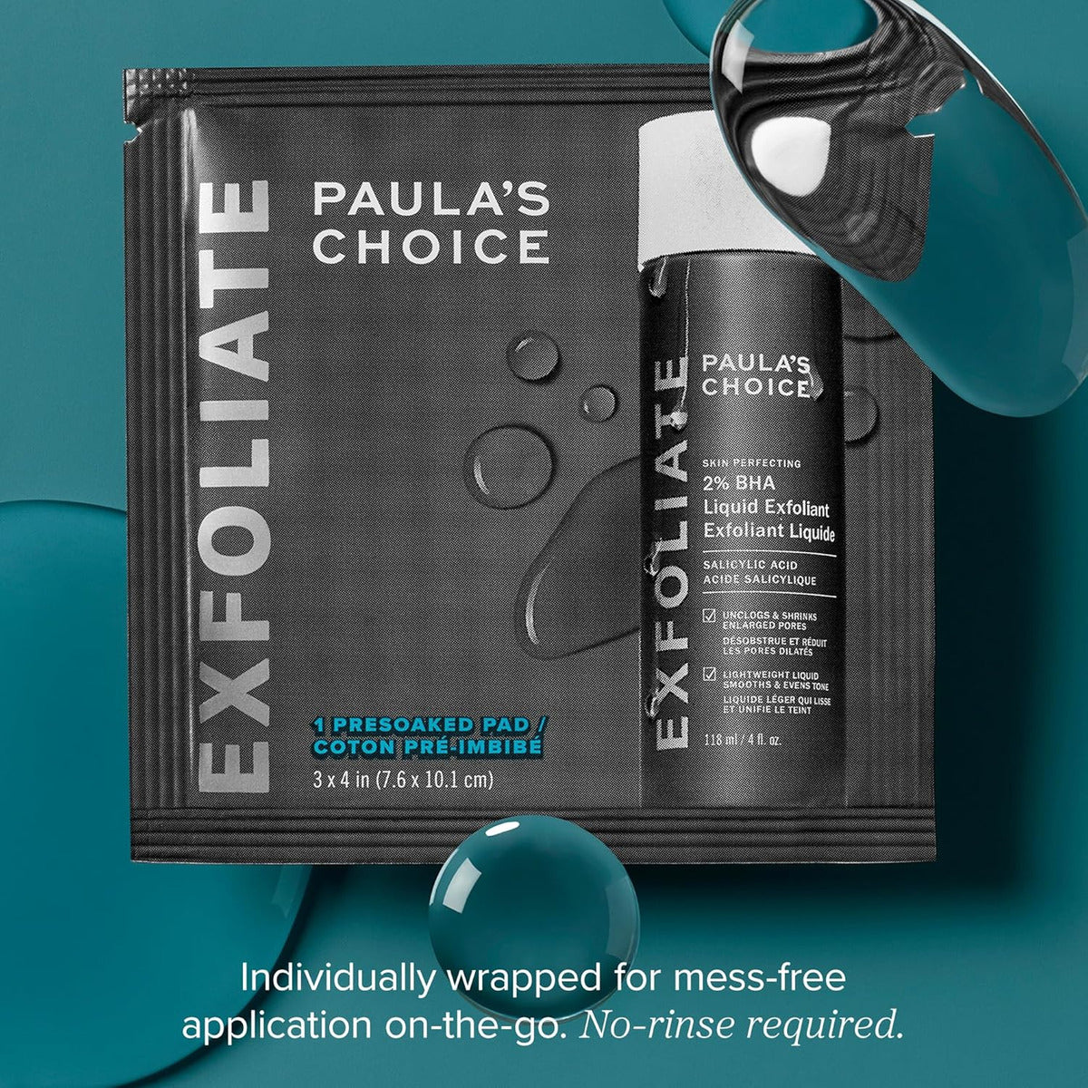 Paula's Choice Skin Perfecting - Almohadillas De Tóner Bha A