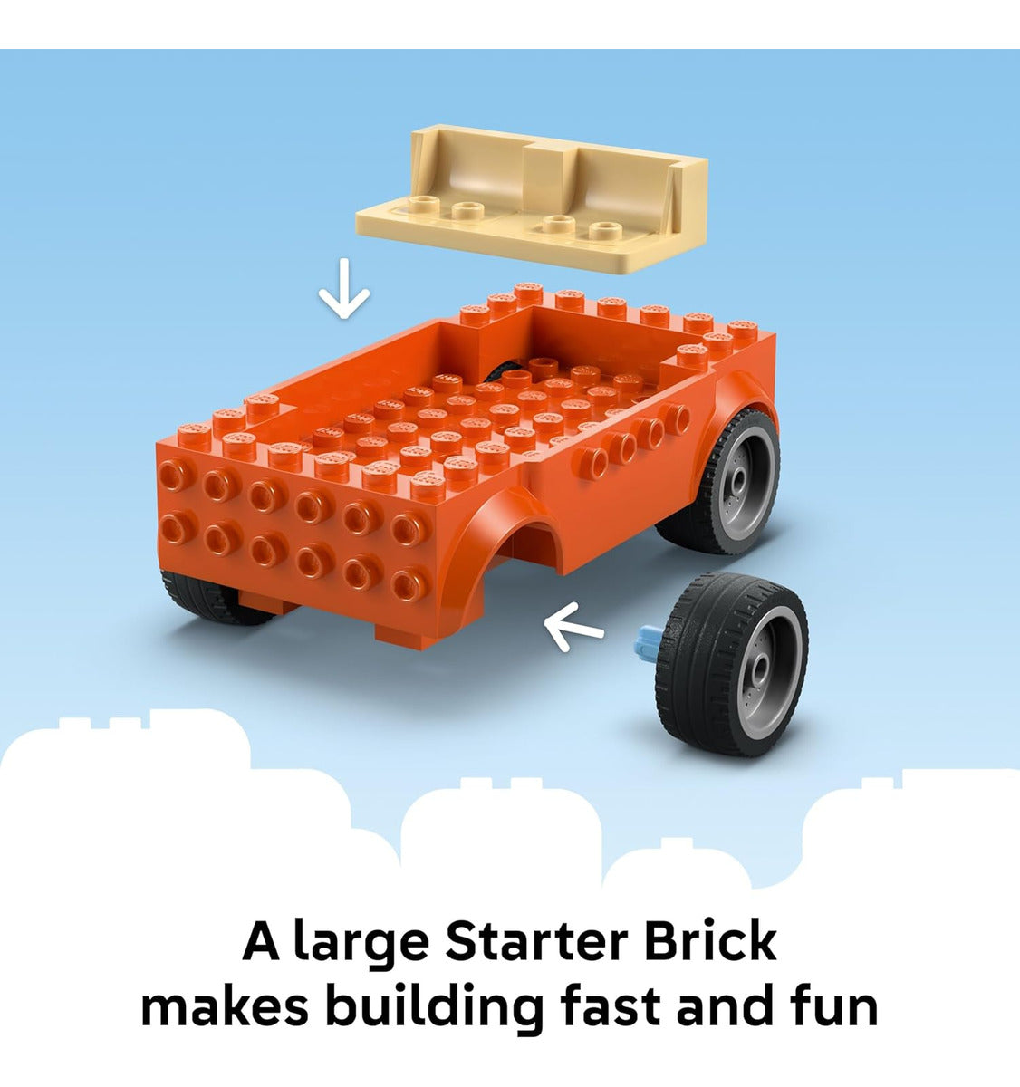 Lego Bluey: Bluey's Beach & Family Car Trip -