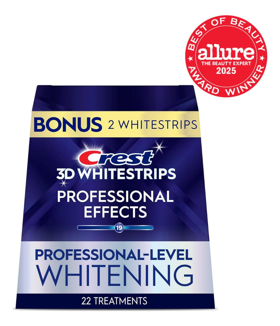 Crest Whitestrips En Blanco Y Tratamientos De 3d White Luxe