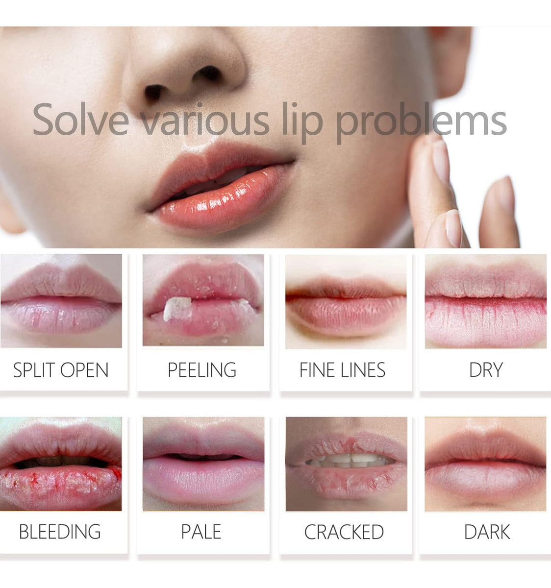 30 Pares De Máscaras De Labios Y Máscara De Ojos, Parches De