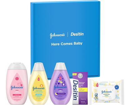 Johnson's Baby Aquí Viene Bebé - Set De Regalo Para Bebés