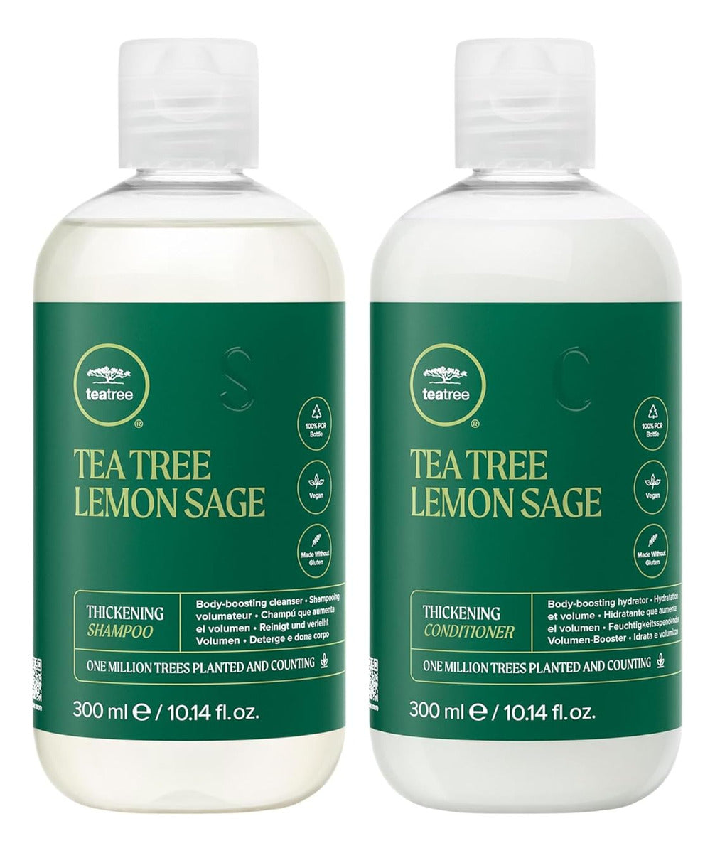 Tea Tree Lemon Sage - Juego De Champú Y Acondicionador Espe