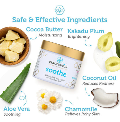 Era Organics Crema Hidratante Para Aliviar El Enrojecimient