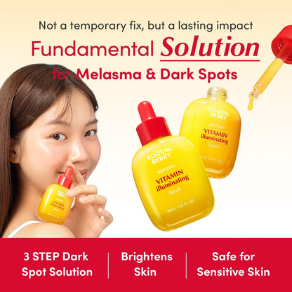 Eqqualberry Suero Iluminador De Vitaminas  Suero Iluminador