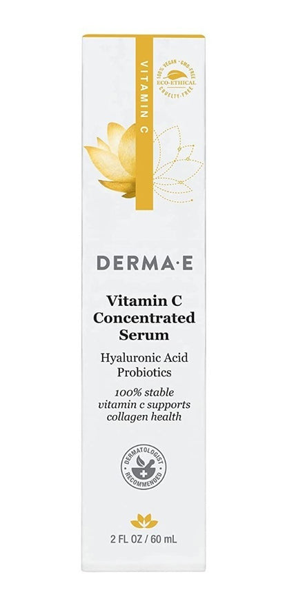 Suero Concentrado De Vitamina C, De Derma E, 2 Onzas Líquida