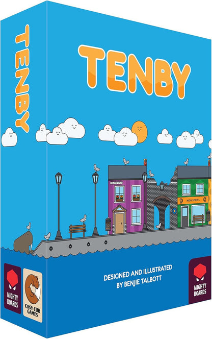 Mighty Boards: Tenby - Juego De Cartas A Juego, Dibujo De A