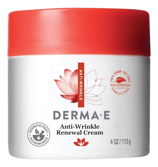 Derma E Crema Antiarrugas Para La Piel Renovadora - Crema De