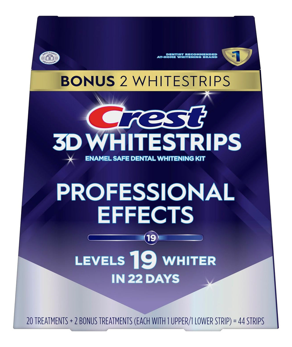 Crest Whitestrips En Blanco Y Tratamientos De 3d White Luxe
