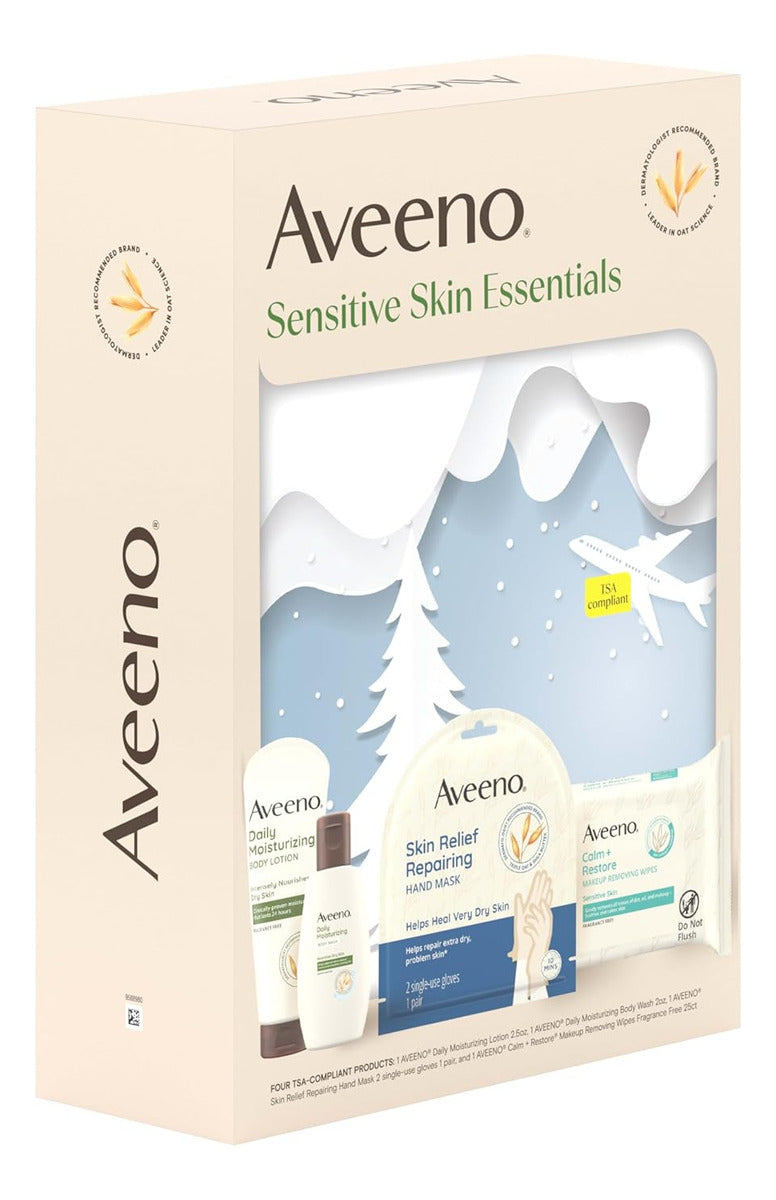 Aveeno Set De Regalo Essentials Para Piel Sensible Con Loció
