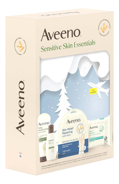 Aveeno Set De Regalo Essentials Para Piel Sensible Con Loció