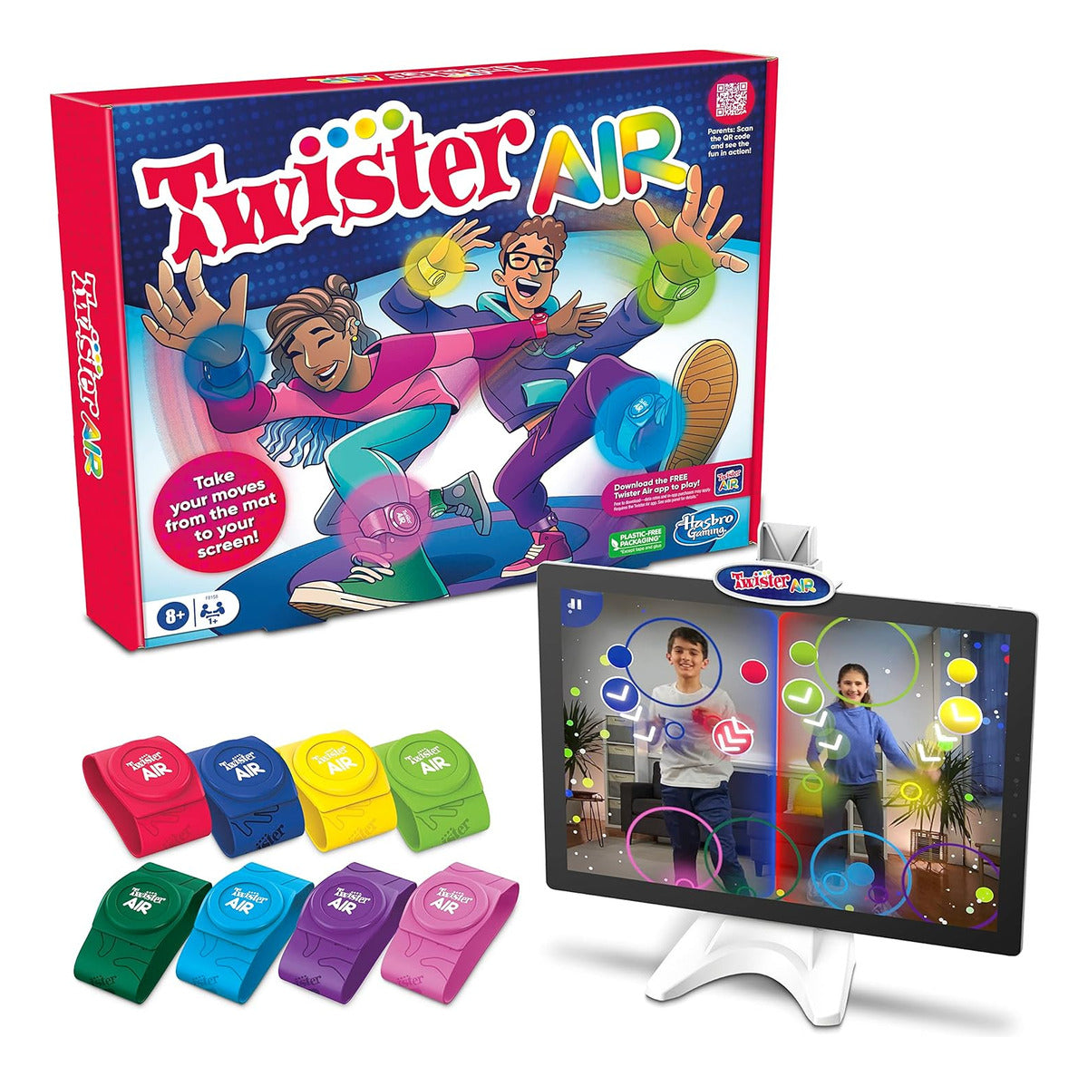 Juego Twister Air | Juego De Aplicación Ar Con Bandas Para M