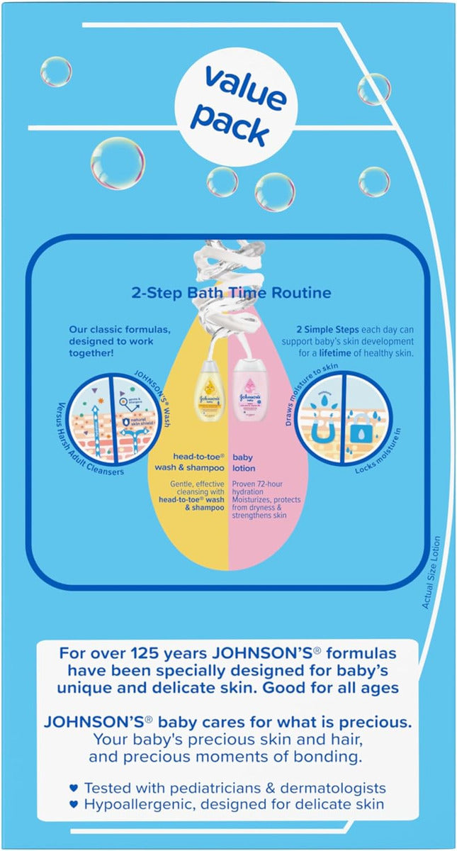 Johnson's First Touch Baby Essentials Set De Regalo Con Gel