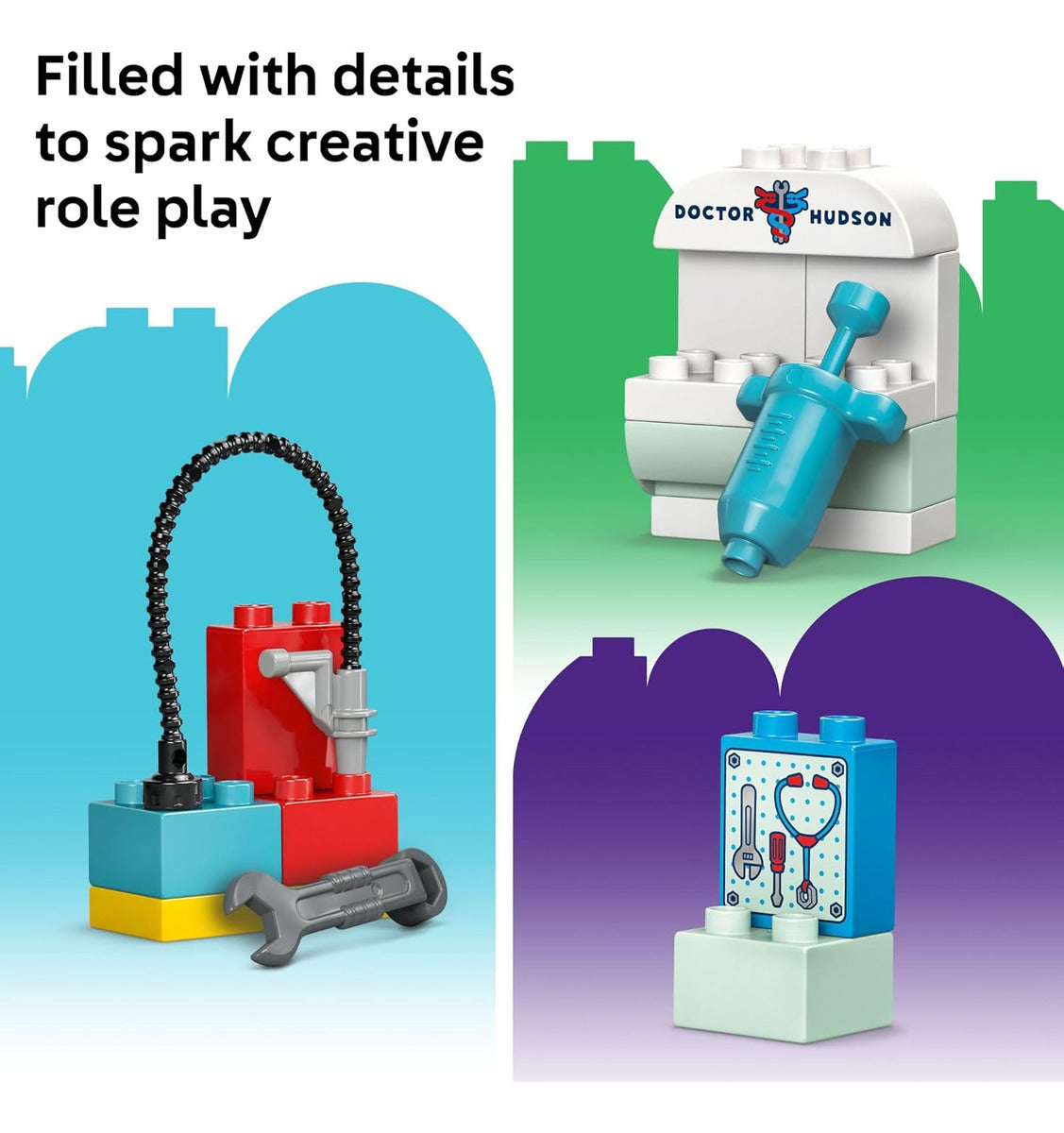 Lego Duplo Disney And Pixar Cars Mcqueen Visit To Doc's Gara