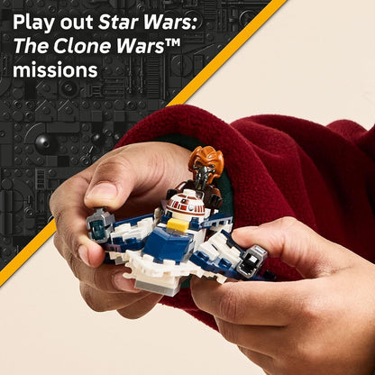 Lego Star Wars Plo Koon's Jedi Starfighter Microfighter