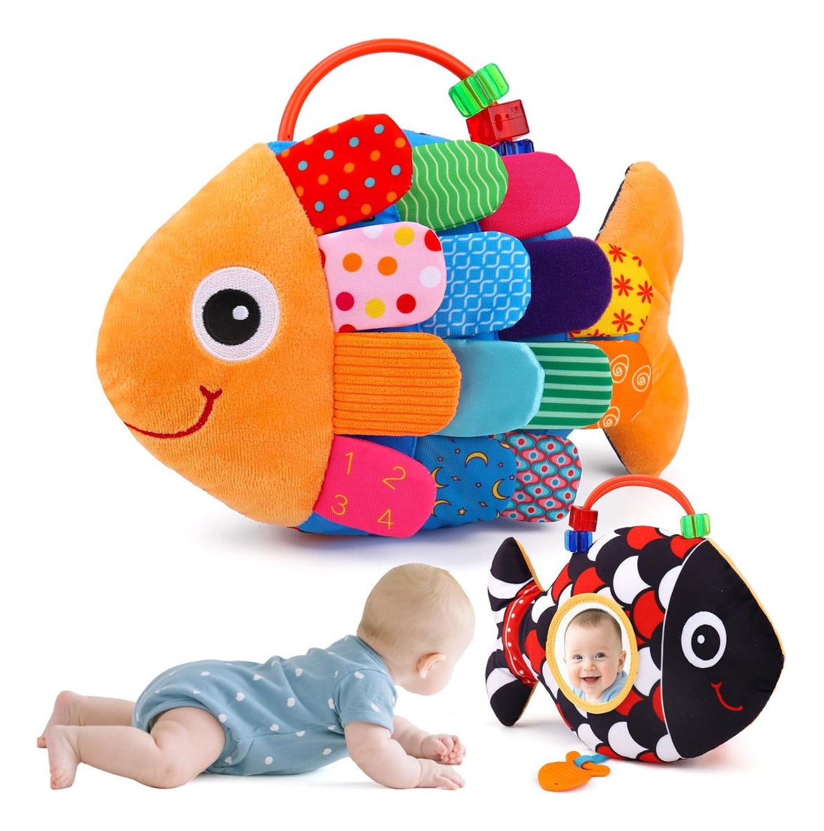 Juguetes Sensoriales Para Bebés De 0 A 6 Meses, Juguete Mus
