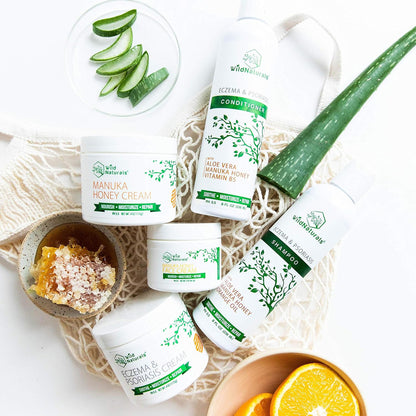 Wild Naturals Crema Facial De Miel De Manuka Para Piel Seca,