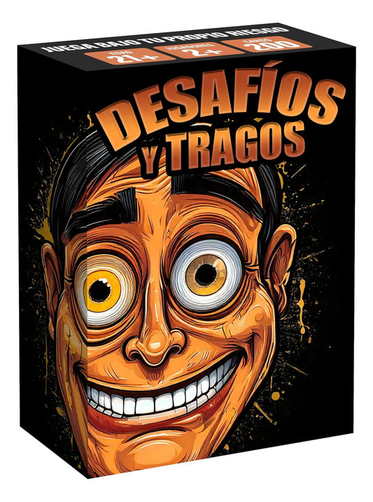 Desafíos Y Tragos  Juego De Cartas Para Adultos | Juegos De