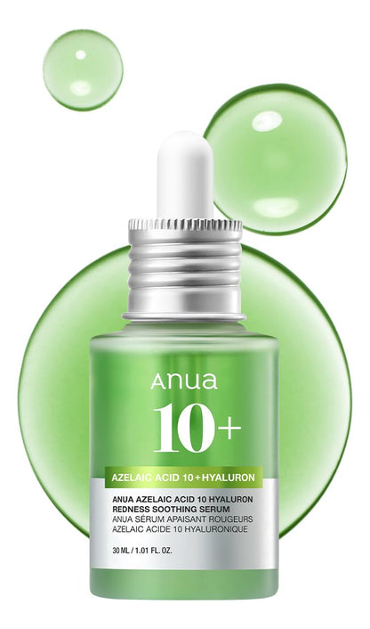 Anua Suero Facial De Ácido Azelaico 10% Hialurónico En Rojo