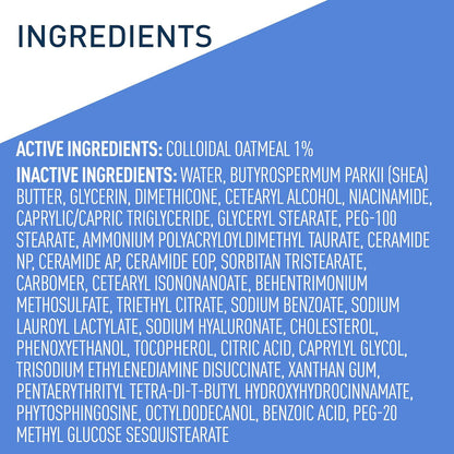 Cerave Crema Para Aliviar El Eccema Del Bebé, Crema De Avena