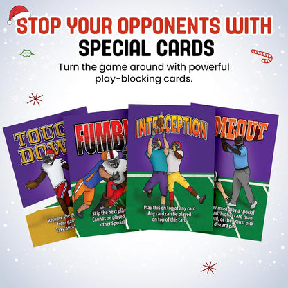 Fourth Down Juego De Cartas De Fútbol | Divertido Juego Par